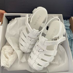 Prada cage sandal